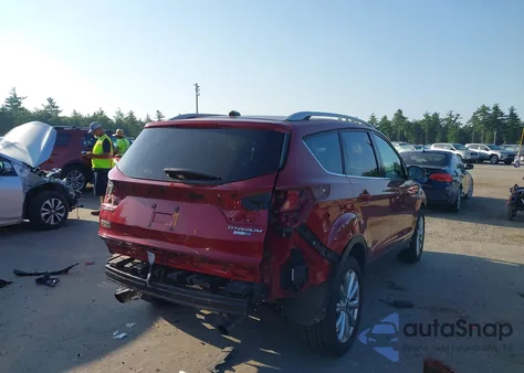 2017 Ford Escape Titanium from USA, damaged, VIN 1FMCU9JD6HUA73302